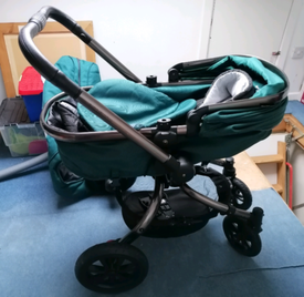 mothercare orb pram teal